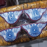 Embroidered LALU LINTAS wing 100 blue embroidered wing