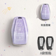 TPU Car Key Case Cover for Geely Coolray X6 Emgrand Global Hawk GX7 for Geely Atlas Boyue NL3 X7 EX7