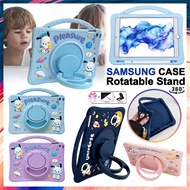 360 degree rotatable Stand Kid Safe Cute Cartoon NASA Astronaut Dog Shockproof Tablet Case Cover for Samsung Galaxy Tab A8 10.5 SM-X200 X205 X207 A7 Lite 8.7 T220 T225 A 8.0 T290 T295 T297 S6 Lite P610 P615 P613 P619