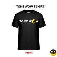 Tone Wow T shirt | Round Neck | Black