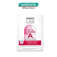 DERMA LAB Triple Vitamin A Pro Elasticity Boost Serum Mask 25ml x 5s