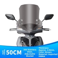 BONINGYU | Windshield for SYM Bebee 125 FNX150 JET LS DNX150 Thunder King