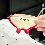 Apple-Shaped Plush Earphone Holder - Green