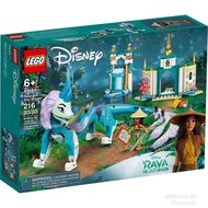 Lego Disney 43184 Raya and Sisu Dragon Bricks Cartoon Figure Film Movie Children's Toys Kid Original