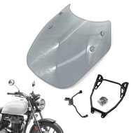 GB350S Windshield Deflectors Fit For Honda GB350 2023-2024 Motorbike Front Wind Shield Screen Airflo