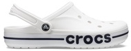 Crocs - 男女皆宜 Bayaband 涼鞋 (白/深藍)