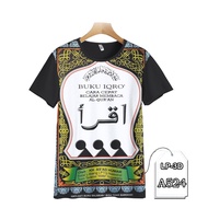 Iqra Clothes How To Read Quickly Read AL-QURAN Full Print Premium 3D T-SHIRT Clothes LP3D-A524