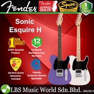 Squier By Fender Sonic Esquire H Electric Guitar With Ceramic Humbucker Pickup