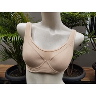 SORELLA Bra Brocade 923 WIREFREE BRA Without Wire Using Foam BRN SIZE 32B (B70)