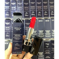 [French Product] Dior ROUGE VELVET 773 Boheur Full box Lipstick. Red Rose
