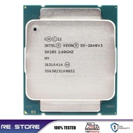 ใช้ Intel E5ประมวลผล V3 Xeon SR205 2.6Ghz 8 Core 90W เต้ารับแอลจีเอ CPU 2011-3 E5 2640V3 Celeste