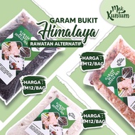 Garam Bukit Himalaya / Garam Bukit untuk mandian Keluaran MakKuntum /Garam bukit putih,pink,hitam