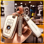 BMW key cover F20 F30 F10 F48 G30 F32 F40F45F34 X5 X6 fashion car key case cover buckle keychain key holder
