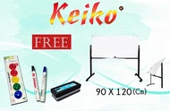 Keiko White Board Double Face Stand 90x120cm