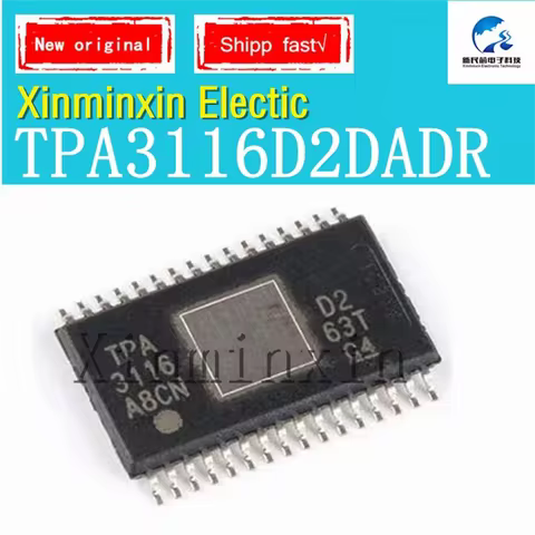 1pcs/lot TPA3116D2DADR TPA3116 HTSSOP-32 TPA3116D2 IC chip New Original