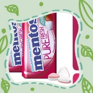 Mentos Pure Fresh Strawberry Mints - 2 tins
