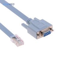 RJ45 Male to DB9 Female Network Console Cable for Cisco Switch Router [winfreds.my]