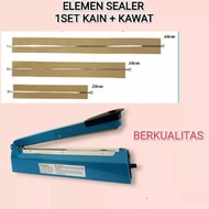 IMPULSE SEALER ELEMENT PLASTIC WIRE AND CLOTH ELEMENT/ PLASTIC SEALER