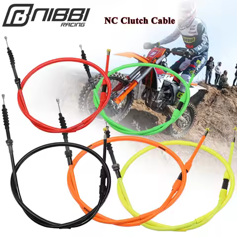 NIBBI Motorcycle 109cm NC Clutch Cable Adjuster 316 Stainless Steel Wire Clutch Line For NC Engine12