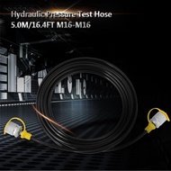 freemarket Hydraulic Pressure Test Hose 5.0M/16.4FT M 16-M 16 Female Liquid Black 64MPa 1pc
