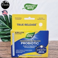 Natures Way _ Primadophilus Reuteri Probiotic 1 Billion Cultures 30 Softgels โปรไบโอติก โพรไบโอติก