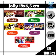 Jolly Stick Ice Cream Packaging 100 Sheets / ice cream wrappers / cartoon ice cream packaging
