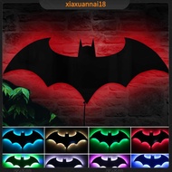 xiaxuannai Led Lamp Bedroom Night Light Color Changing Bat Shape Night Light with Remote Control for