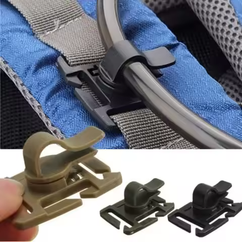 5PCS Hydration Water Bladder Tube Trap Strap Camelbak Hydrolink Molle Drink Tube for Garden