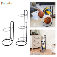 [Predolo] Basketball Ball Storage Rack Ball Holder Balls Storage Rack Ball Shelf for Basketball