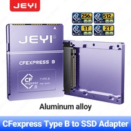 JEYI 2230 M.2 NVMe SSD ไปยัง CFE Type-B อะแดปเตอร์ทองแดงบริสุทธิ์การ์ดหน่วยความจำ CFexpress สำหรับ N