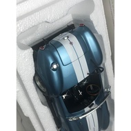 1/18 Jingshang Shelby Cobra Cobra 427 Sapphire Blue Alloy Full Open