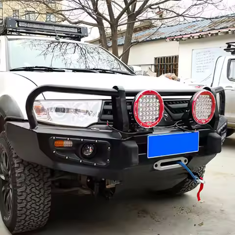 For 2015-2018 Mitsubishi TRITON L200 Front Bumper Bull Bar UNI-T15-FG Model OLIVER Fitment Anti-Coll
