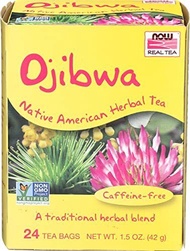 ▶$1 Shop Coupon◀  NOW Foods Real Tea Ojibwa Native American Herbal Tea -- 24 Tea Bags