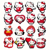 New hello kitty series cute Jibbitz shoe charms PVC soft glue decorative accessories DIY decoration