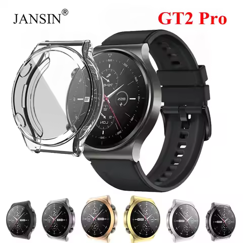 TPU Watch Case For Huawei Watch GT 2 Pro Protective Cover Full Screen Protector Shell For Huawei GT2