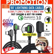 ~SHIP FROM KL~ MCDODO 100% Original 90 Degree Fast Charging  Micro Usb / mcdodo Type C to type c to 