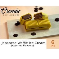 CREMIU Monaka Ice Cream - Personal Box (6pcs/90ml) / Aiskrim