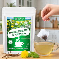 Organic Dandelion Root Tea - 24 Herbal Tea Bags For Liver Detox Urinary health