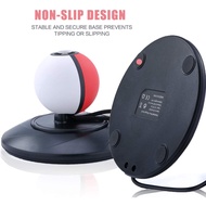 Charger Stand for Poke Ball Plus, Charger Dock Station for Nintendo Switch Pokemon Lets Go Pikachu L