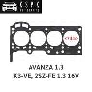 Cylinder Head Gasket AVANZA 1.3 1.3 K3-VE 2SZ-VE