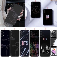 Samsung A31 A41 A51 A71 A81 A72 4G YB16 Love Yourself BTS Soft black phone case