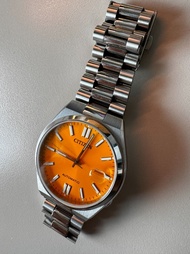 星辰 自動機械錶 Citizen Mechanical TSUYOSA 黃色