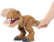 Fisher-Price Imaginext Jurassic World Dinosaur Toy Thrashin’ Action T. rex Figure with Chomping Acti