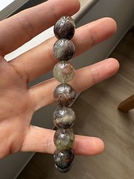 巴西老礦 綠幽靈 紅幽靈手鏈手串 12mm Green Phantom Quartz $ Red Phantom Quartz bracelet,bracelets,ring,rings,earrin