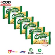 Deo Go!Potato Go Potato Biscuit Kentang Pack isi 20 x 8gr Siantar Top Biskuit Kentang Rasa Original 