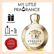100ml Versace Eros pour Femme EDP Eau de Parfum Women Woman Ladies Lady Girls Gold Golden [Authentic