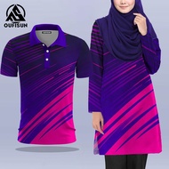 Jersey Baju Purple Plus Size Muslim Women's Dress Family Ramadan gift Muslimah Jeresy Murah Tshirts Muslimah Family polo shirt