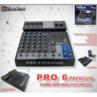 Mixer Audio Mixer/ Professional Mixer/ Console Mixer/ FirstClass PRO 6 Premium Live Audio Mixer/
