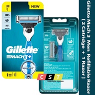 Gillette Mach 3+ Razor + 2 Catridge