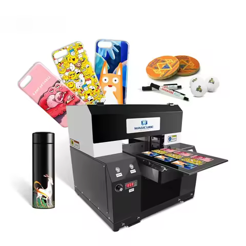 Best-selling Professional A3 I3200-U1HD Head 30*50cm 42*60cm White Varnish UV DTF Flatbed Card Print